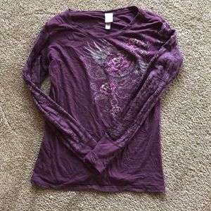 Size M long sleeve Cowgirl Up shirt